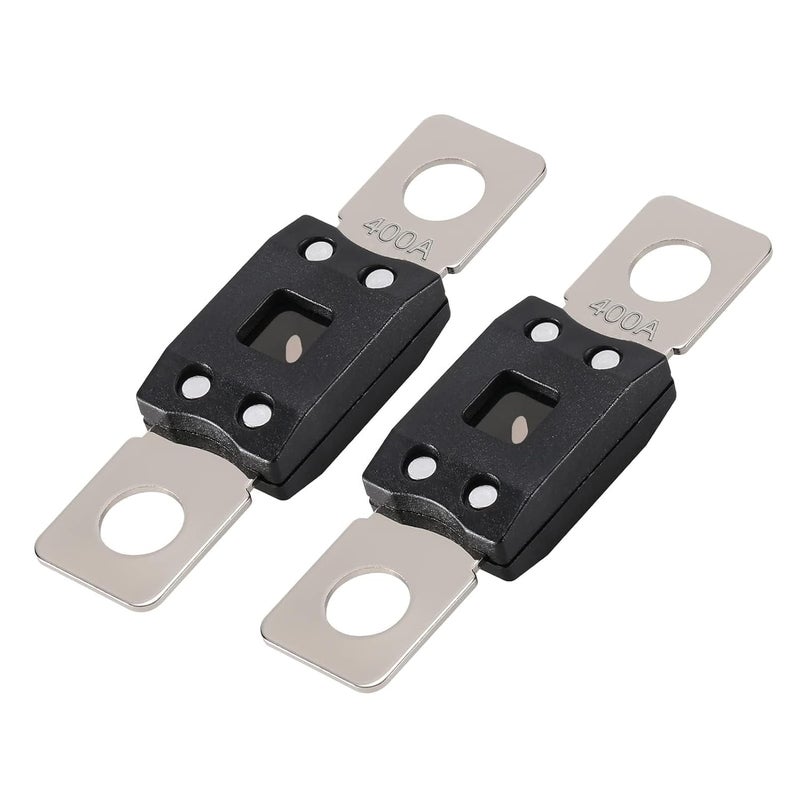 VEXUNGA Mega Fuse 400A MEGA/AMG/ANM Screw Fuse 400 Amp 400Amp High Current Strip Bolt-on Fuses for Cars (Pack of 2pcs) - Image 3